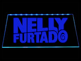 Nelly Furtado LED Neon Sign USB - Blue - TheLedHeroes