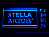 Stella Artois Open (2) LED Neon Sign USB - Blue - TheLedHeroes