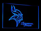 Minnesota Vikings LED Neon Sign Electrical - Blue - TheLedHeroes