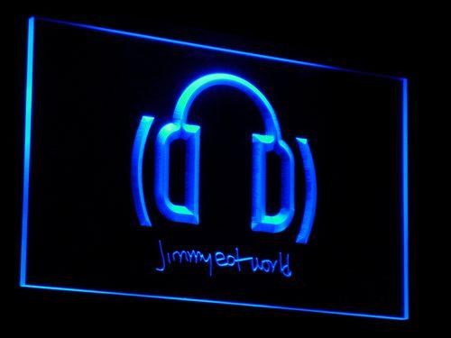 Jimmy Eat World LED Neon Sign Electrical - Blue - TheLedHeroes