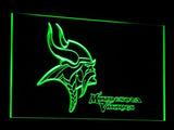 FREE Minnesota Vikings LED Sign - Green - TheLedHeroes