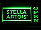 Stella Artois Open (2) LED Neon Sign Electrical - Green - TheLedHeroes