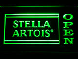 FREE Stella Artois Open (2) LED Sign - Green - TheLedHeroes