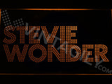 Stevie Wonder LED Sign - Orange - TheLedHeroes