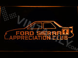 Ford Sierra Appreciation Club LED Sign - Orange - TheLedHeroes