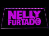 Nelly Furtado LED Neon Sign Electrical - Purple - TheLedHeroes