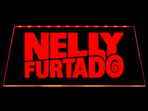 Nelly Furtado LED Neon Sign Electrical - Red - TheLedHeroes