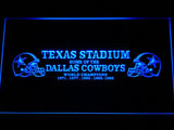 Dallas Cowboys Texas Stadium WC  LED Neon Sign Electrical - Blue - TheLedHeroes