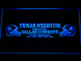 FREE Dallas Cowboys Texas Stadium WC  LED Sign - Blue - TheLedHeroes