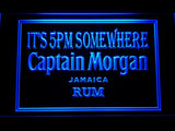 FREE Captain Morgan Jamaica Rum It's 5pm Somewhere LED Sign -  - TheLedHeroes