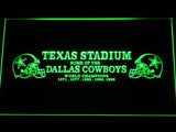 Dallas Cowboys Texas Stadium WC  LED Neon Sign Electrical - Green - TheLedHeroes