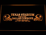 Dallas Cowboys Texas Stadium WC  LED Neon Sign Electrical - Orange - TheLedHeroes