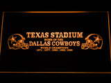 FREE Dallas Cowboys Texas Stadium WC  LED Sign - Orange - TheLedHeroes