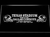 Dallas Cowboys Texas Stadium WC  LED Sign - White - TheLedHeroes