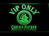 FREE Captain Morgan Spiced Rum VIP Only LED Sign - Green - TheLedHeroes