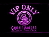 Captain Morgan Spiced Rum VIP Only LED Neon Sign USB - Purple - TheLedHeroes