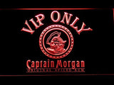 Captain Morgan Spiced Rum VIP Only LED Neon Sign USB - Red - TheLedHeroes