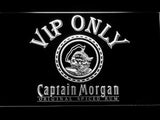 FREE Captain Morgan Spiced Rum VIP Only LED Sign - White - TheLedHeroes