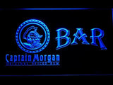 Captain Morgan Spiced Rum Bar LED Neon Sign Electrical - Blue - TheLedHeroes