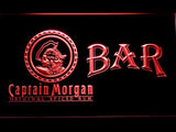Captain Morgan Spiced Rum Bar LED Neon Sign Electrical - Red - TheLedHeroes