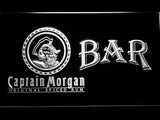 Captain Morgan Spiced Rum Bar LED Neon Sign USB - White - TheLedHeroes