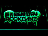 Green-Day Rockband LED Neon Sign USB - Green - TheLedHeroes