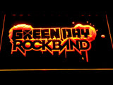 Green-Day Rockband LED Neon Sign USB - Orange - TheLedHeroes