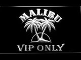 FREE Malibu VIP Only LED Sign - White - TheLedHeroes
