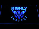 Highly Suspect LED Neon Sign Electrical - Blue - TheLedHeroes