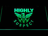 FREE Highly Suspect LED Sign - Green - TheLedHeroes