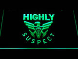 Highly Suspect LED Neon Sign USB - Green - TheLedHeroes