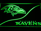 FREE Baltimore Ravens (5) LED Sign - Green - TheLedHeroes