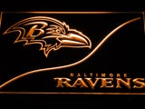 FREE Baltimore Ravens (5) LED Sign - Orange - TheLedHeroes