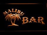 FREE Malibu Bar LED Sign - Orange - TheLedHeroes