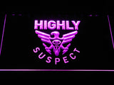 FREE Highly Suspect LED Sign - Purple - TheLedHeroes