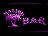 Malibu Bar LED Neon Sign USB - Purple - TheLedHeroes