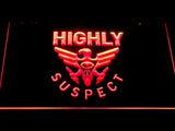 Highly Suspect LED Sign - Red - TheLedHeroes