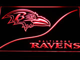 FREE Baltimore Ravens (5) LED Sign - Red - TheLedHeroes