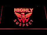 FREE Highly Suspect LED Sign - Red - TheLedHeroes
