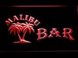 FREE Malibu Bar LED Sign - Red - TheLedHeroes