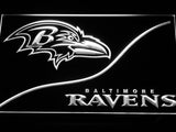 FREE Baltimore Ravens (5) LED Sign - White - TheLedHeroes