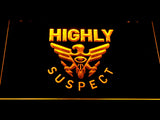 Highly Suspect LED Neon Sign USB - Yellow - TheLedHeroes