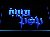 FREE Iggy Pop (2) LED Sign - Blue - TheLedHeroes