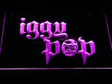 Iggy Pop 1 LED Sign - Purple - TheLedHeroes