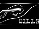 Buffalo Bills (3) LED Neon Sign USB - White - TheLedHeroes