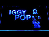 Iggy Pop LED Neon Sign USB - Blue - TheLedHeroes