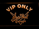 Hot Rod Garage VIP Only LED Neon Sign USB - Orange - TheLedHeroes