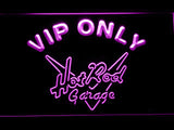 FREE Hot Rod Garage VIP Only LED Sign - Purple - TheLedHeroes