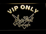 Hot Rod Garage VIP Only LED Neon Sign USB - Yellow - TheLedHeroes
