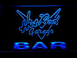 FREE Hot Rod Garage Bar LED Sign - Blue - TheLedHeroes